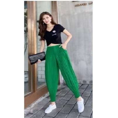 【年年爆款】三宅褶皺-蘿蔔褲-規格圖4