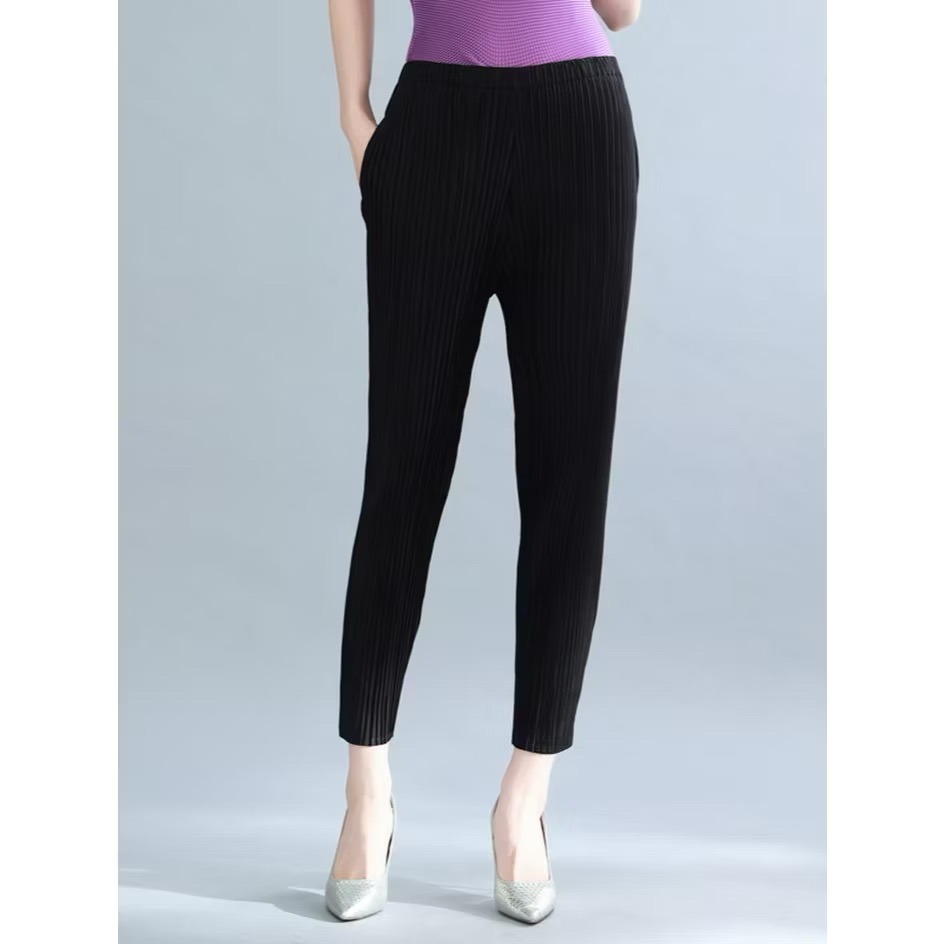 【年年爆款】三宅褶皺-小腳褲-規格圖1