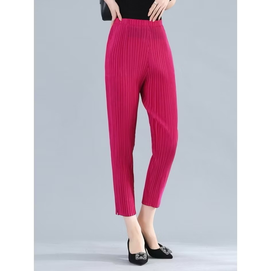 【年年爆款】三宅褶皺-小腳褲-規格圖1