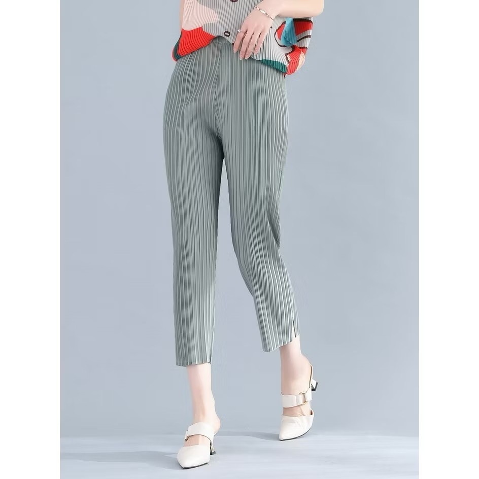 【年年爆款】三宅褶皺-小腳褲-規格圖1