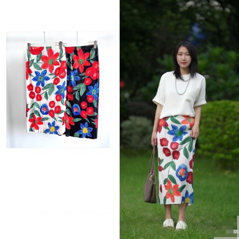 【2025新款】印花半身裙-規格圖1