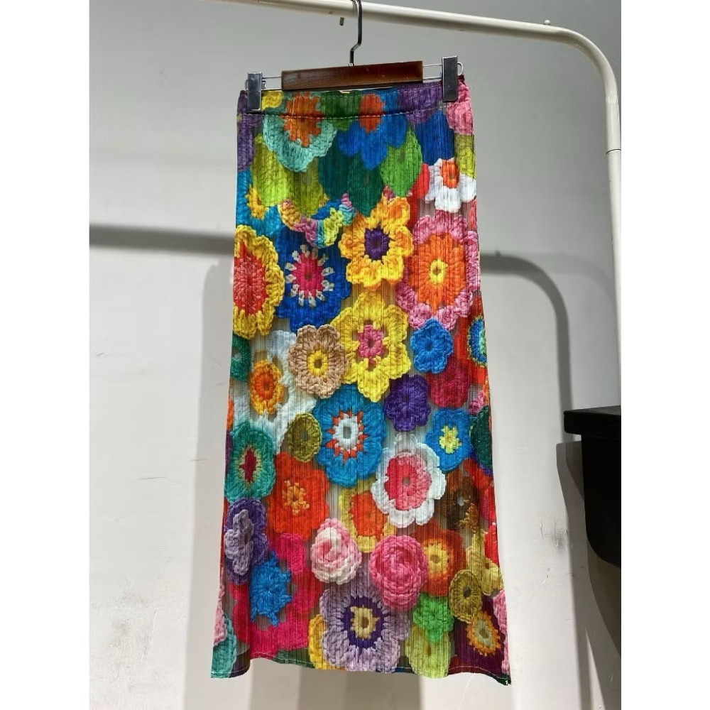 【2025新款】印花半身裙-規格圖1