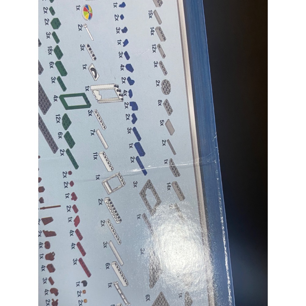 LEGO 樂高 Creator 轉角車庫 10264  全新 盒損 壓痕  超過超取大小，只能宅配-細節圖2