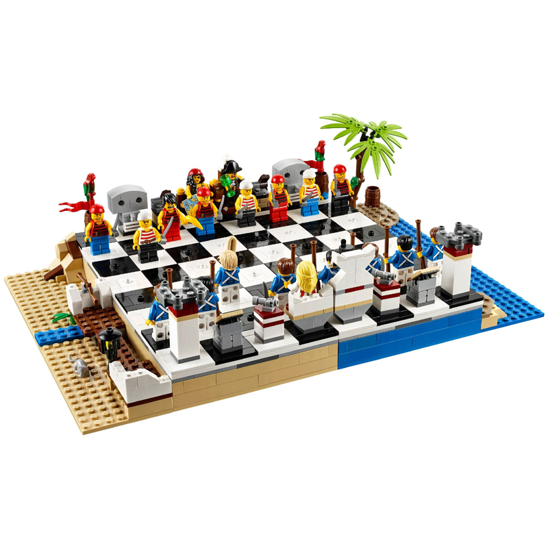 LEGO 樂高 海盜棋 海盜 40158  全新 盒普 微壓痕  超過超取大小，只能宅配-細節圖2