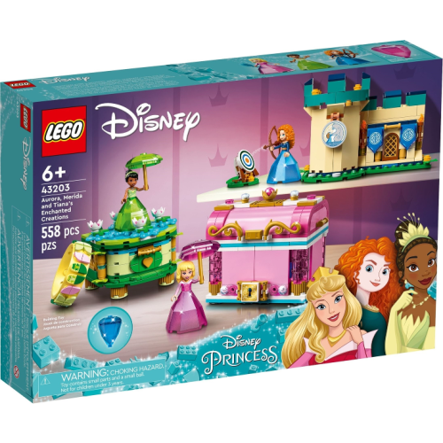 LEGO 樂高 迪士尼公主 43203 珠寶盒 全新 盒佳