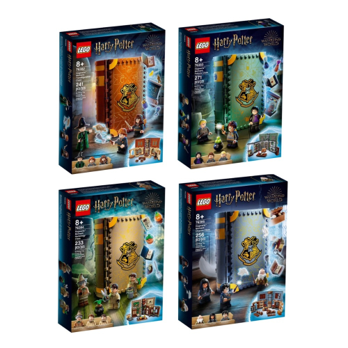 LEGO 樂高 哈利波特 76382 76383 76384 76385 四書合售 全新 盒普