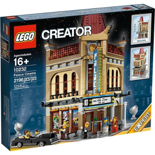 嚴重盒損 當無盒 LEGO 樂高 10232 電影院 街景 全新 嚴重盒損