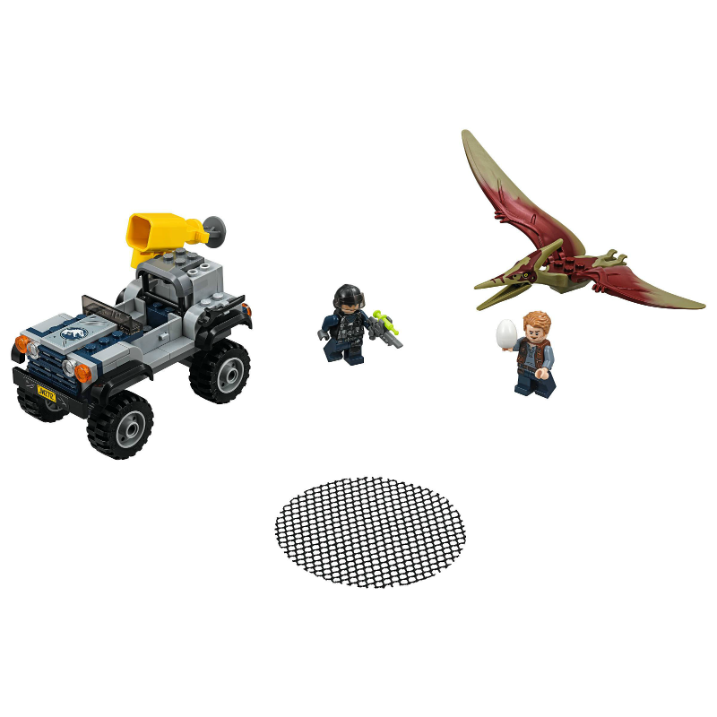 LEGO 樂高 侏羅紀恐龍 75926 翼手龍追逐捕捉  全新 未拆 盒況普通到不好 有白色的邊 請看圖-細節圖2