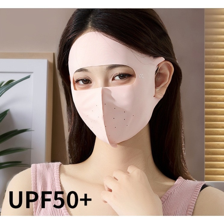 涼感防曬面罩 防曬面罩 臉基尼 防風面罩 冰絲面罩 涼感防曬 騎車面罩 遮陽 面罩防曬 涼感面罩-細節圖2