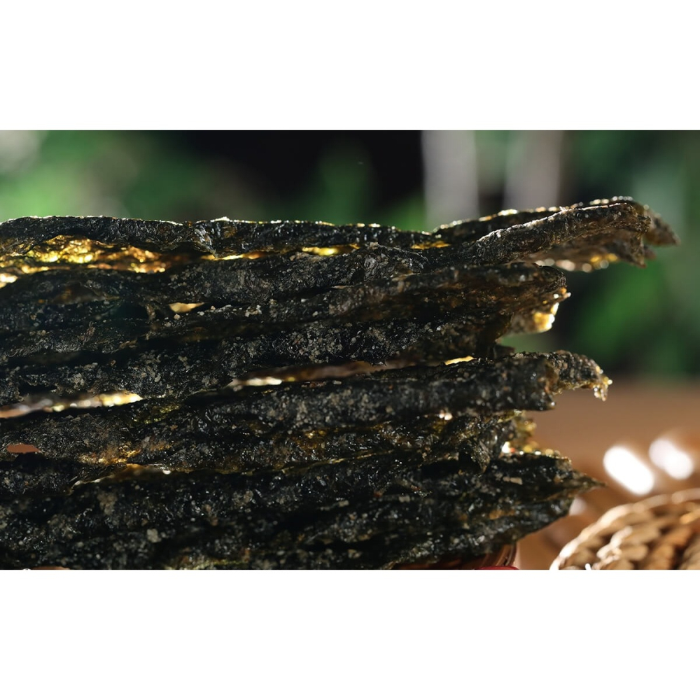 海苔先生 烤海苔海苔厚燒 五香椒鹽 3倍加厚X3倍酥脆-細節圖4