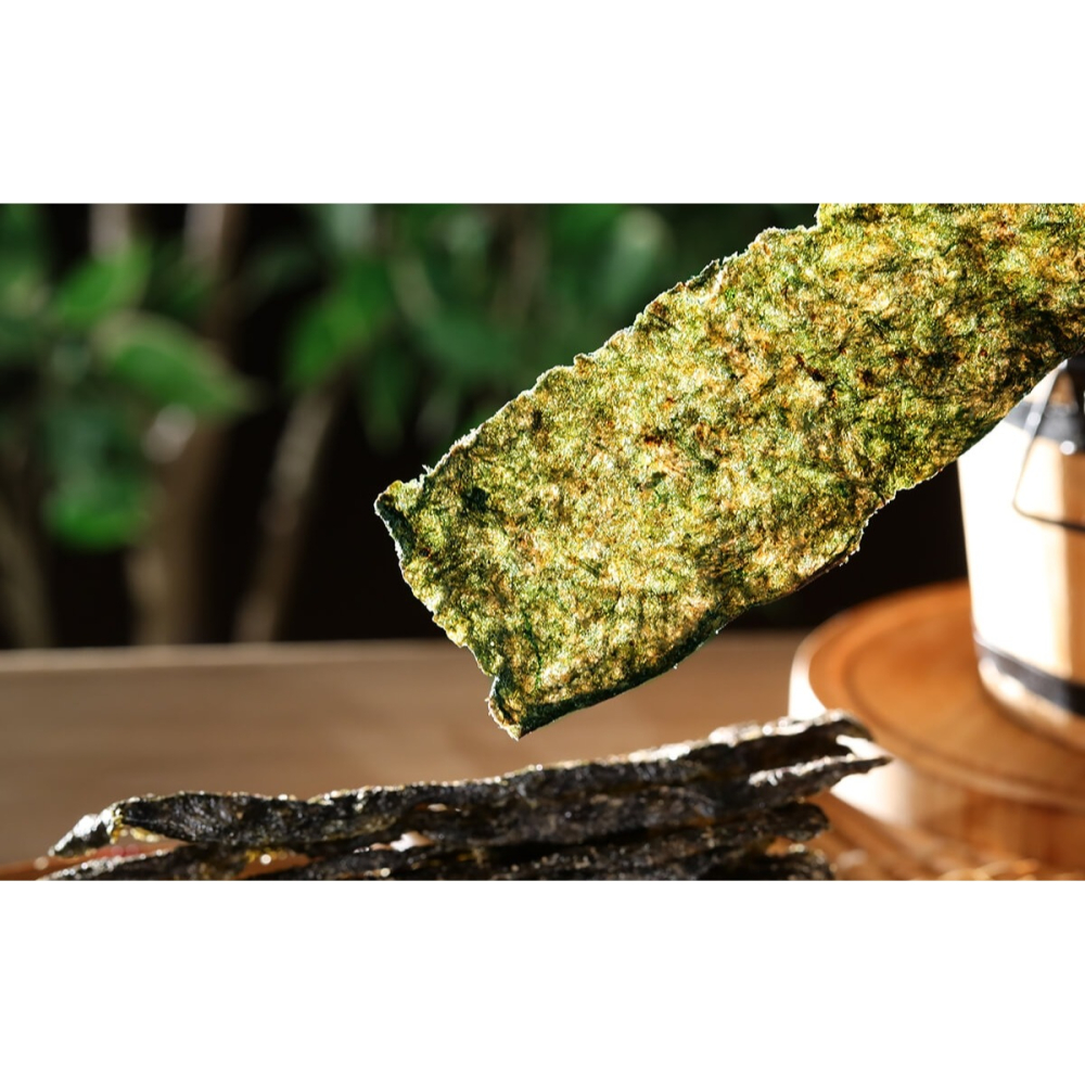 海苔先生 烤海苔海苔厚燒 五香椒鹽 3倍加厚X3倍酥脆-細節圖7
