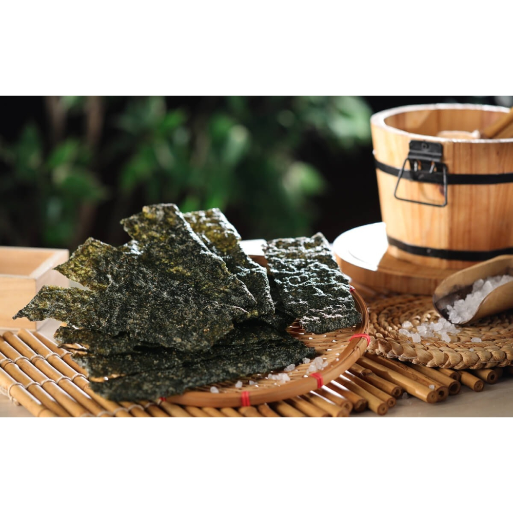 海苔先生 烤海苔海苔厚燒 五香椒鹽 3倍加厚X3倍酥脆-細節圖8