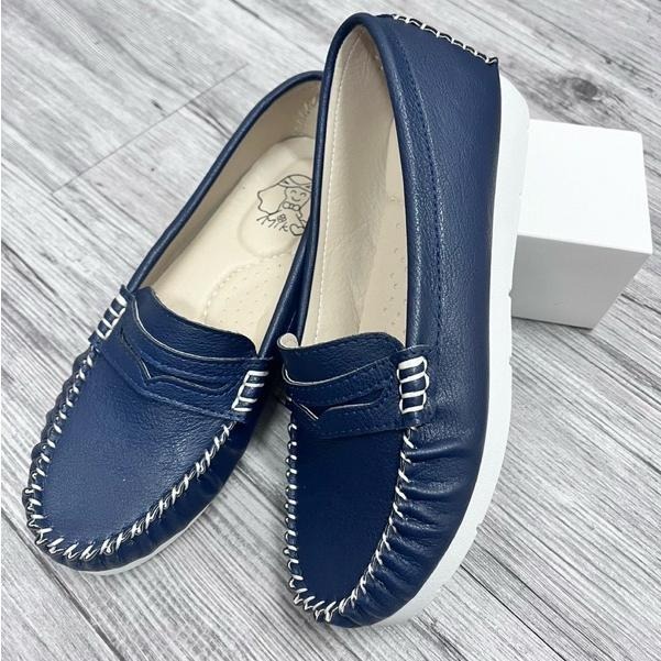 TATA【現貨➕預購】MITSJ台灣製造 素面豆豆鞋 平底鞋 孕媽咪鞋 休閒鞋 娃娃鞋 流蘇豆豆鞋 軟底休閒鞋-細節圖3