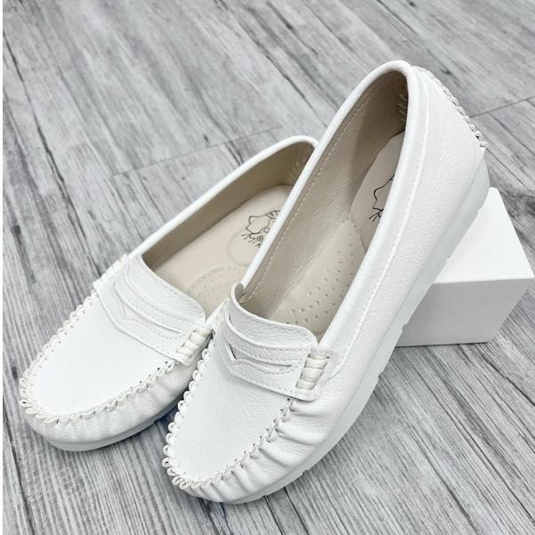 TATA【現貨➕預購】MITSJ台灣製造 素面豆豆鞋 平底鞋 孕媽咪鞋 休閒鞋 娃娃鞋 流蘇豆豆鞋 軟底休閒鞋-細節圖4