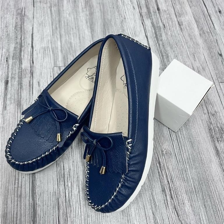 TATA【現貨➕預購】MITSJ台灣製造 素面豆豆鞋 平底鞋 孕媽咪鞋 休閒鞋 娃娃鞋 流蘇豆豆鞋 軟底休閒鞋-細節圖5