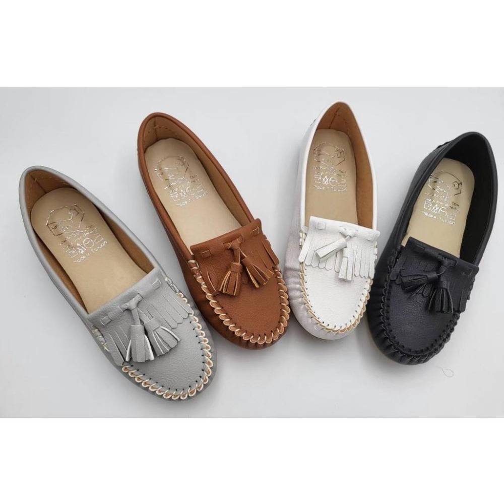 TATA【現貨➕預購】MITDJ台灣製造 大尺碼36-41 俏皮款蝴蝶結豆豆鞋 休閒鞋 孕婦鞋 平底鞋 娃娃鞋 包鞋-細節圖2