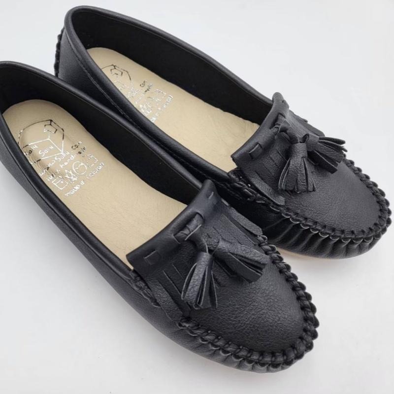 TATA【現貨➕預購】MITDJ台灣製造 大尺碼36-41 俏皮款蝴蝶結豆豆鞋 休閒鞋 孕婦鞋 平底鞋 娃娃鞋 包鞋-細節圖3