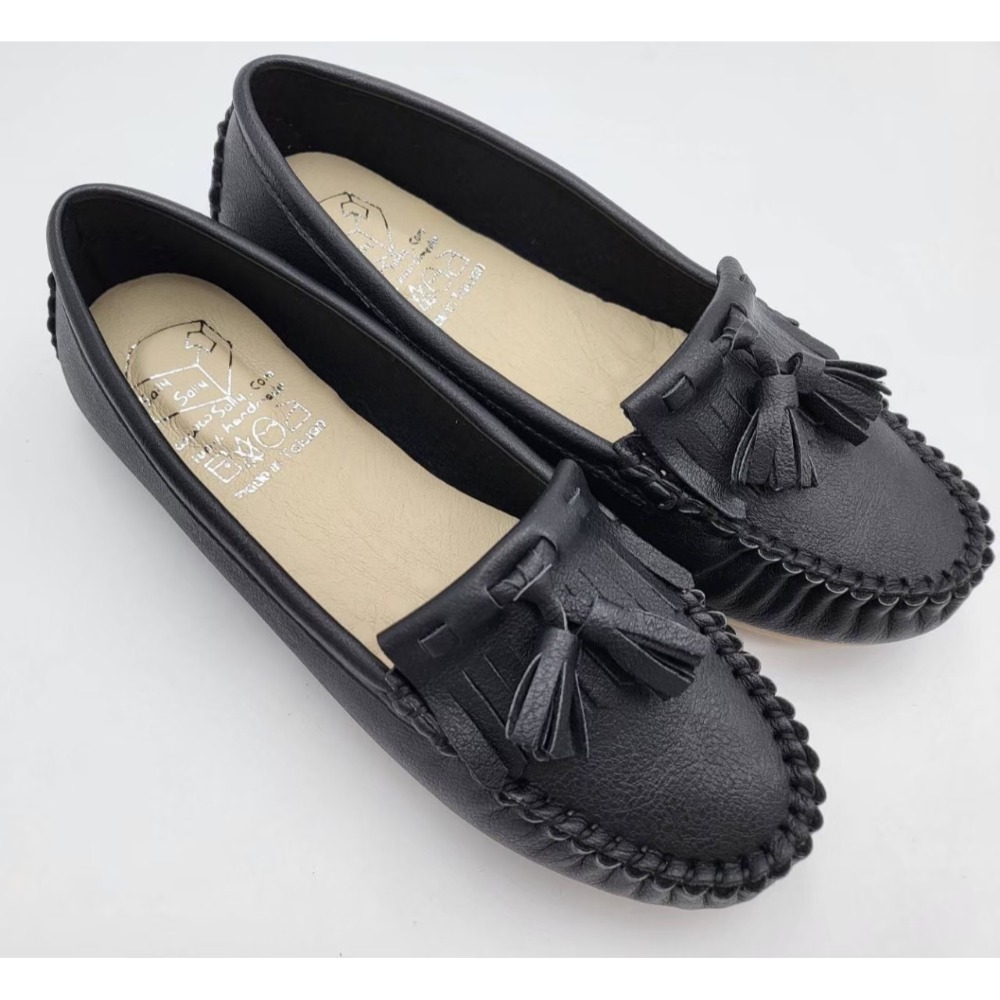 TATA【現貨➕預購】MITDJ台灣製造 大尺碼36-41 俏皮款蝴蝶結豆豆鞋 休閒鞋 孕婦鞋 平底鞋 娃娃鞋 包鞋-規格圖7