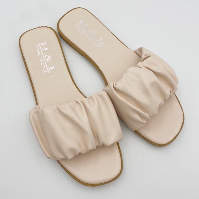 TATA【現貨➕預購】雲朵平底涼拖鞋女鞋休閒鞋平底女拖鞋露趾休閒鞋-規格圖6