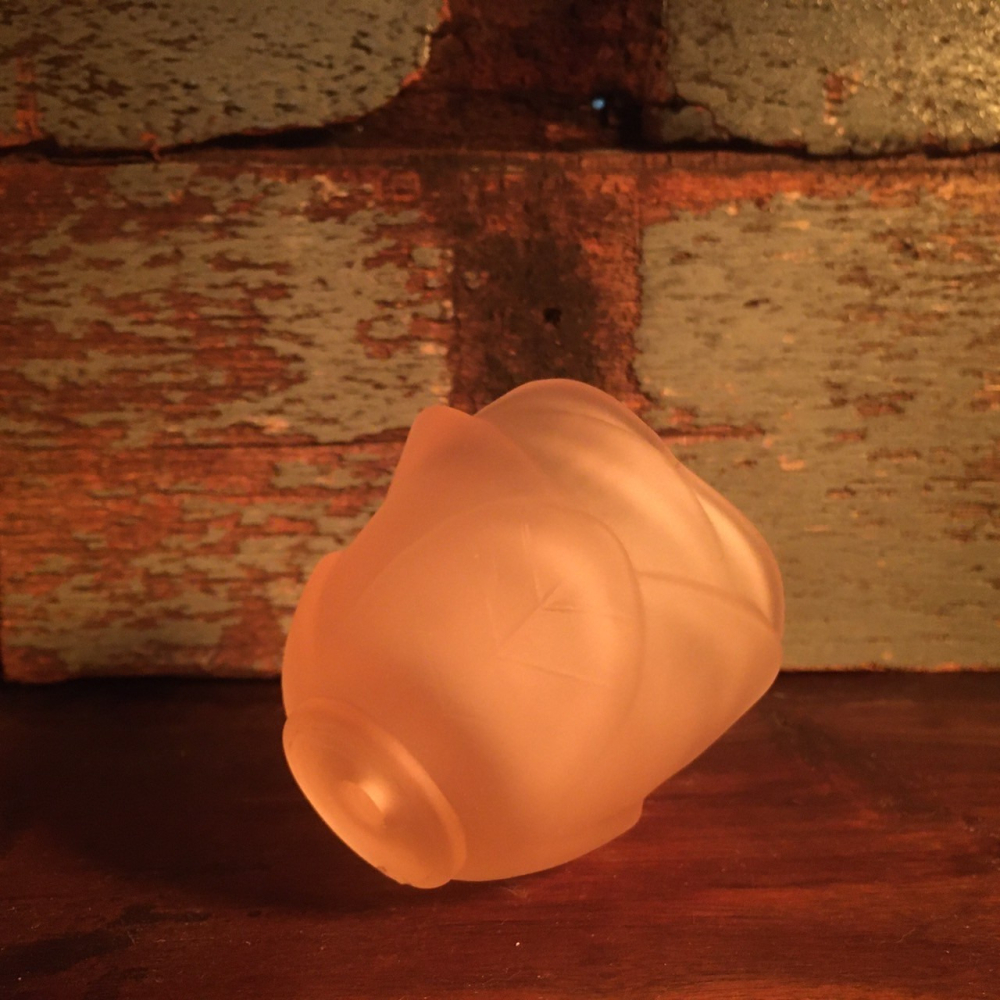 【Fuxuan.deco】單顆玫瑰玻罩︱為賣場純銅底座_雙朵玫瑰花燭台之玻罩零件︱也可單獨平放於平面當單顆燭杯使用-細節圖5