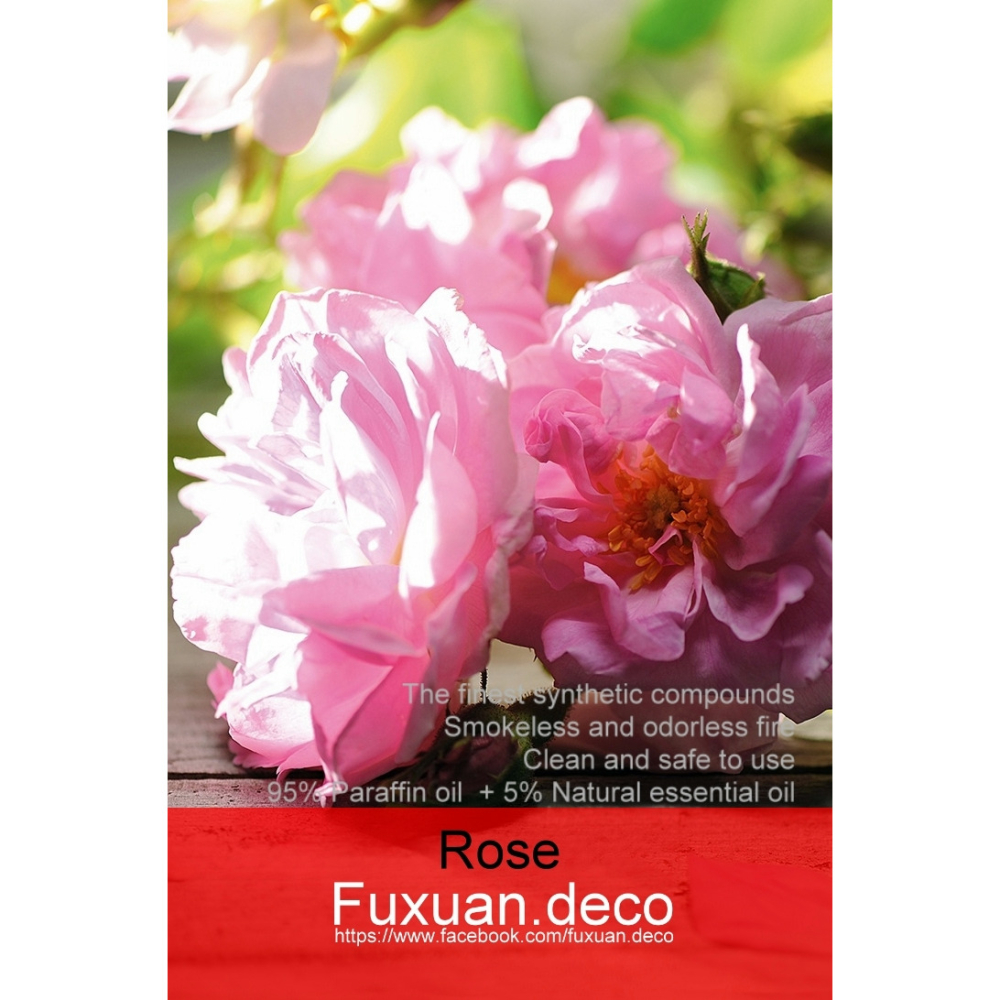 【Fuxuan.deco】玫瑰精油燈油；專門FOR油燈使用-細節圖2