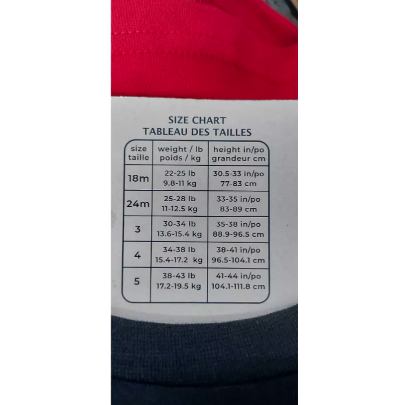 Pekkle 幼兒服飾四件套組 #2763455(4T 18M)-細節圖2