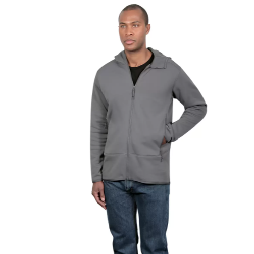 Kirkland Signature 科克蘭 男連帽刷毛外套 #7771390 版型偏大!!!-細節圖2