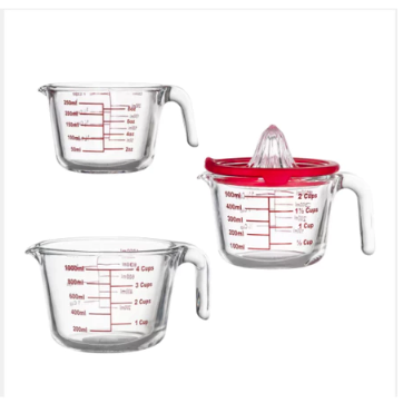 IKOO GLASS 單耳玻璃量杯 3件組 #139905-細節圖2