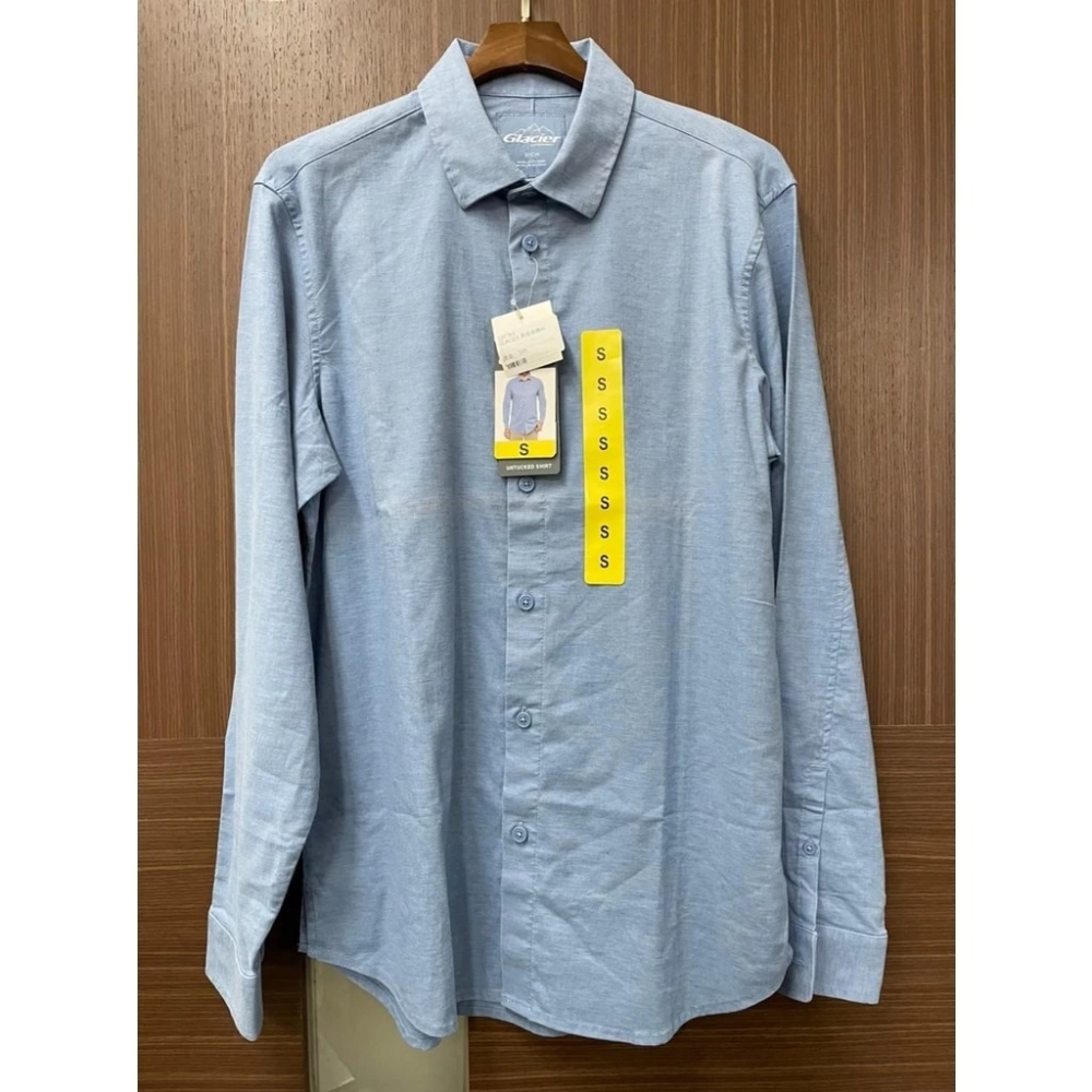 GLACIER 男長袖襯衫-零碼出清《Costco 好市多代購》#127785-細節圖2