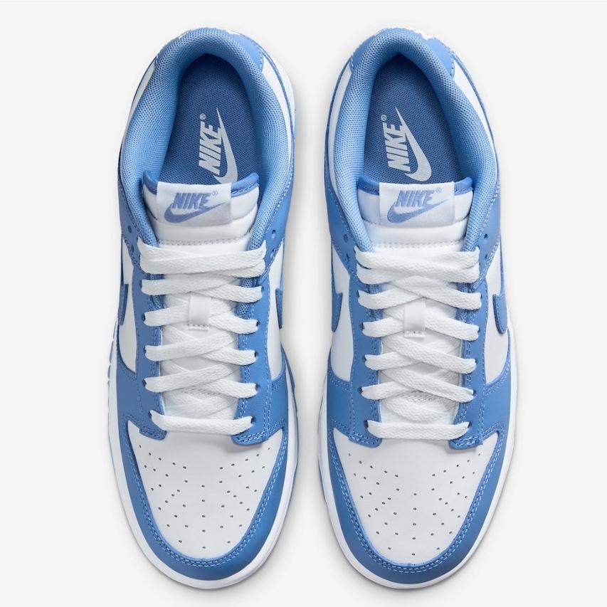 【WS】NIKE DUNK LOW POLAR BLUE 北卡 極地藍 運動 復古 滑板 休閒鞋 DV0833-400-細節圖2