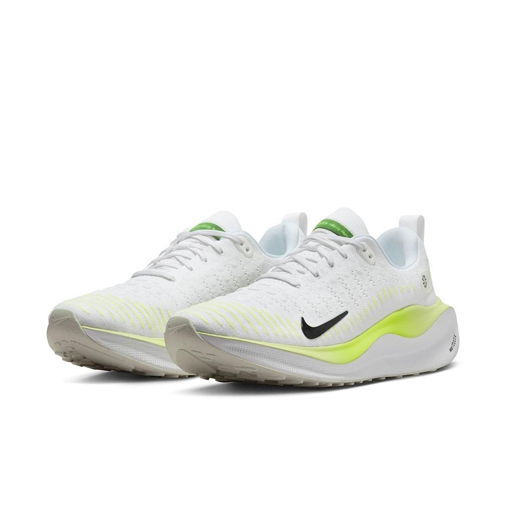 【WS】NIKE REACT X INFINITY RUN 4 男 白綠 編織 緩震 運動 跑步鞋 DR2665-101-細節圖3