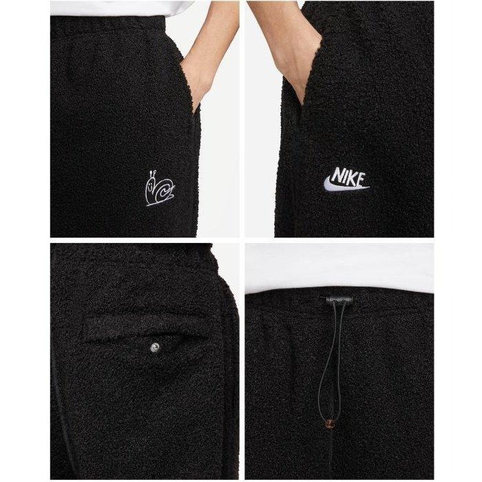 【WS】NIKE NSW Lined Winterized  毛毛 保暖 運動 休閒 長褲 縮口褲 DQ4196-010-細節圖3