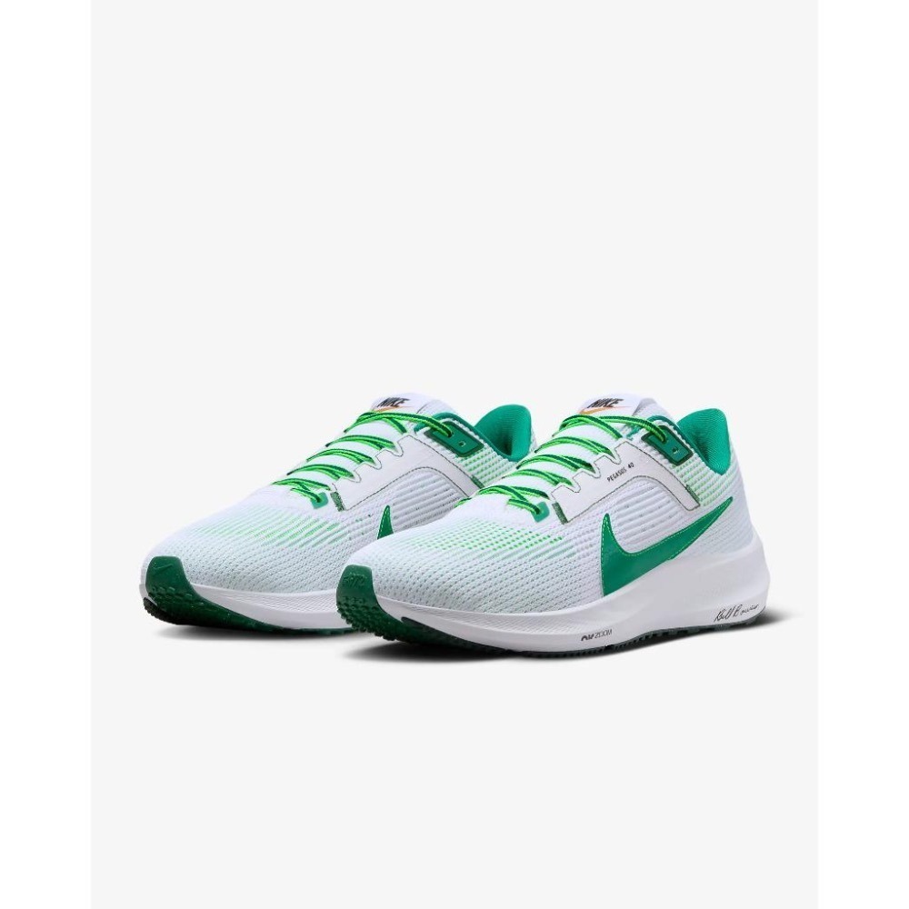 【WS】NIKE AIR ZOOM PEGASUS 40 PRM 白綠 男款 氣墊 運動 跑步鞋 FJ0329-100-細節圖3