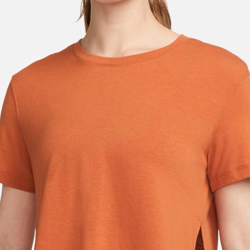 【WS】NIKE AS W NY DF S/S TOP 女款 橘 跑步 訓練 健身 運動 短袖 DM7026-246-細節圖2