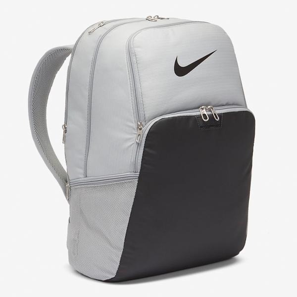 【WS】NIKE BRASILIA BACKPACK 灰 健身 旅行 雙肩 後背包 15吋筆電 BA5959-077-細節圖2