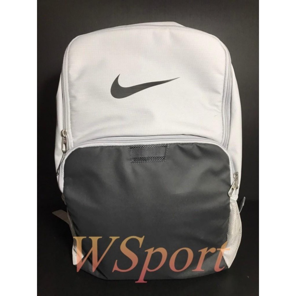 【WS】NIKE BRASILIA BACKPACK 灰 健身 旅行 雙肩 後背包 15吋筆電 BA5959-077-細節圖8