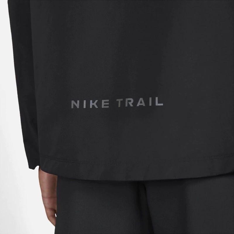 【WS】NIKE TRAIL GORE-TEX 黑色 慢跑 跑步 運動 防水 連帽 外套 DM4660-010-細節圖5