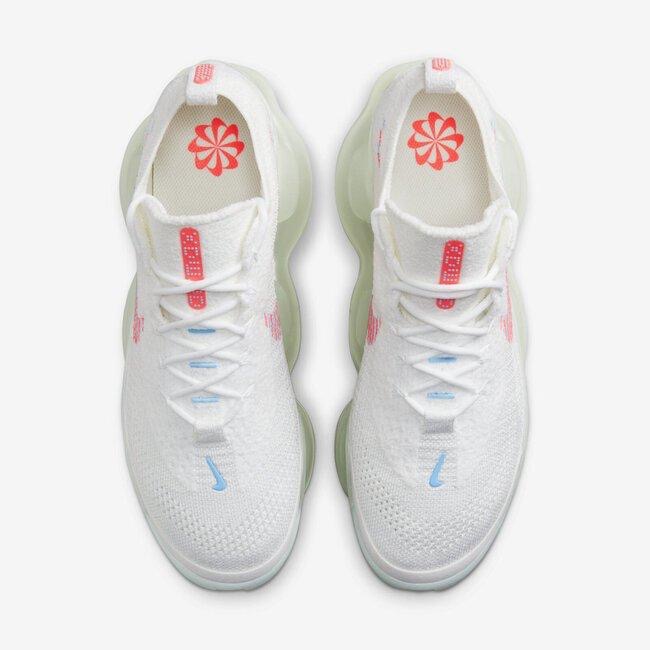 【WS】NIKE AIR MAX SCORPION FK 全腳掌 白粉 氣墊 跑步 慢跑 休閒鞋 DV7402-100-細節圖2