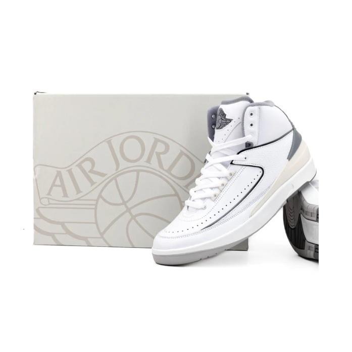 【WS】NIKE AIR JORDAN 2 RETRO ＂WHITE CEMENT＂ 白灰 AJ2 DR8884-100-細節圖6