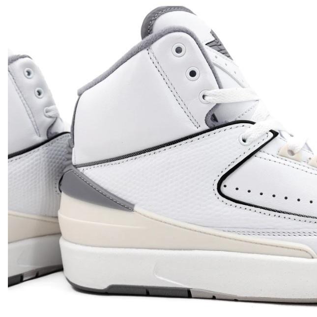 【WS】NIKE AIR JORDAN 2 RETRO ＂WHITE CEMENT＂ 白灰 AJ2 DR8884-100-細節圖8