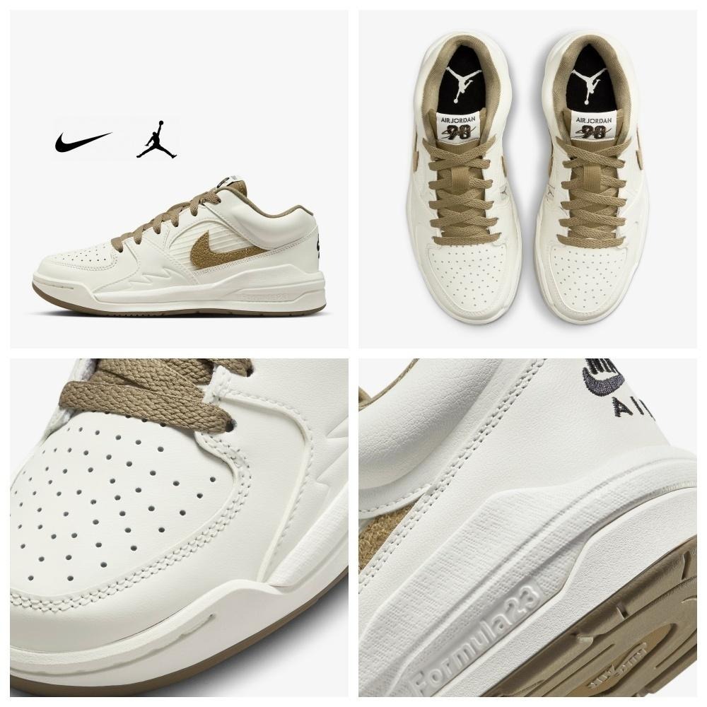 【WS】NIKE JORDAN W STADIUM 90 牛奶糖配色 運動 復古 休閒鞋 FB2269-102-細節圖9