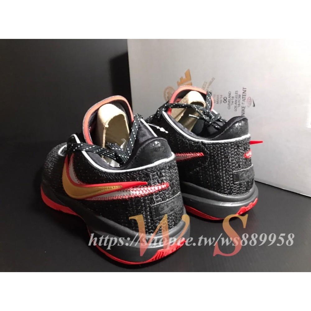 【WS】NIKE ZOOM LEBRON XX LBJ20 小皇帝 詹皇 湖人隊 實戰 籃球鞋 DJ5422-001-細節圖3