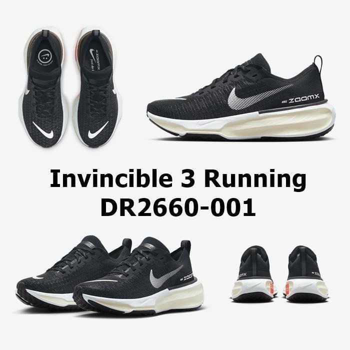 【WS】NIKE W ZOOMX INVINCIBLE RUN FK 3 女款 黑 跑步 慢跑鞋 DR2660-001-細節圖9