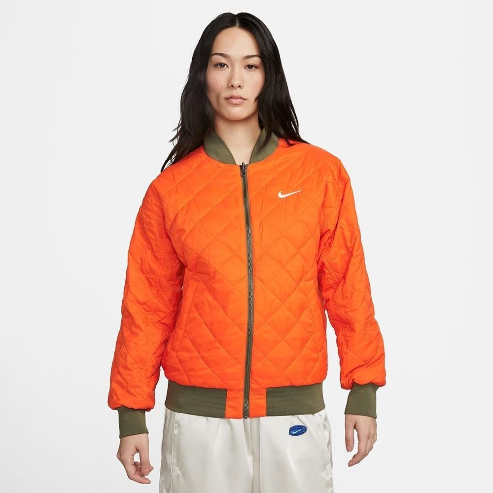 【WS】NIKE W NSW VRSTY BMBR JKT 女款 休閒上衣 運動 雙面穿 夾克 外套DV7877-222-細節圖2