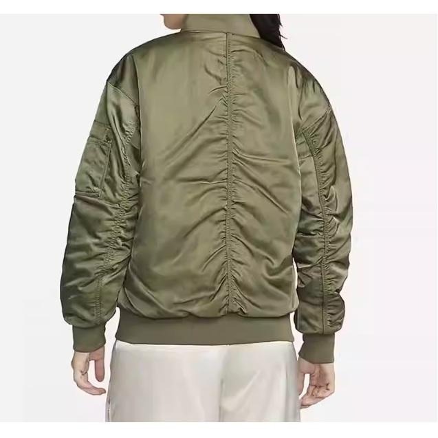 【WS】NIKE W NSW VRSTY BMBR JKT 女款 休閒上衣 運動 雙面穿 夾克 外套DV7877-222-細節圖4