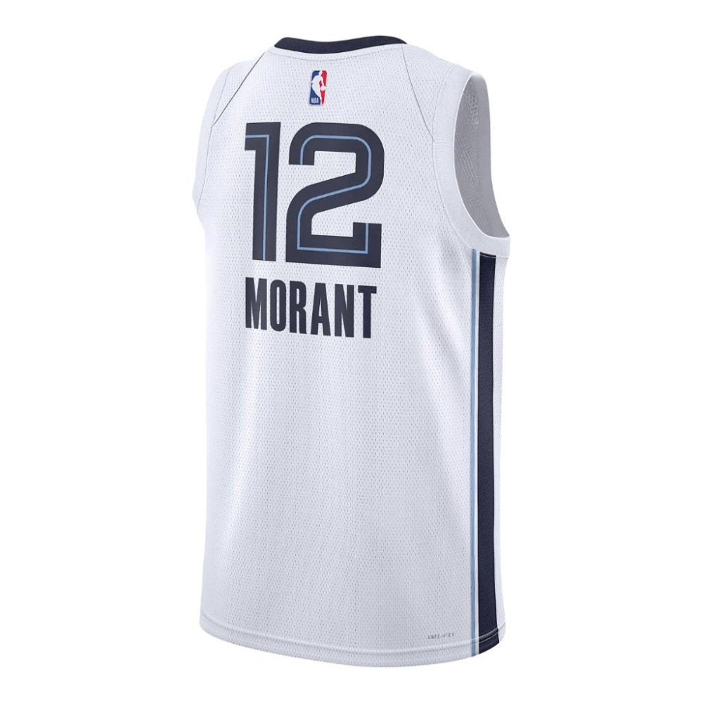 【WS】NIKE NBA SWGMN 灰熊隊 JA MORANT 籃球 背心 球迷版 球衣 DN2082-100-細節圖4