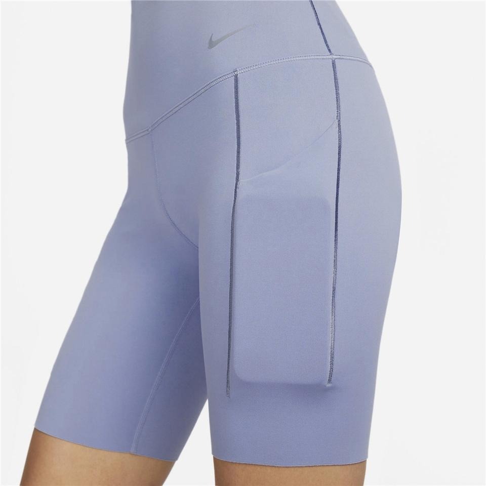 【WS】NIKE DF UNIVERSA HR 8IN 女款 重訓 緊身褲 高腰 單車褲 健身 DQ5995-493-細節圖5