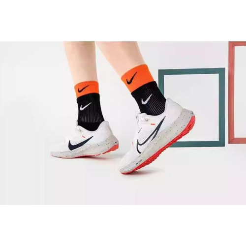【WS】NIKE AIR ZOOM PEGASUS 40 男鞋 白灰橘 緩震 運動 跑步鞋 DV3853-100