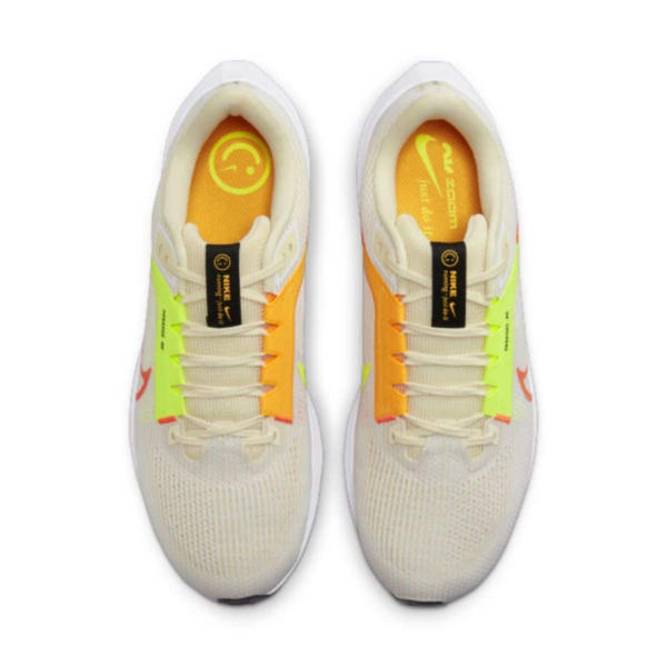 【WS】NIKE AIR ZOOM PEGASUS 40 男鞋 米黃 緩震 運動 跑步鞋 DV3853-101-細節圖4