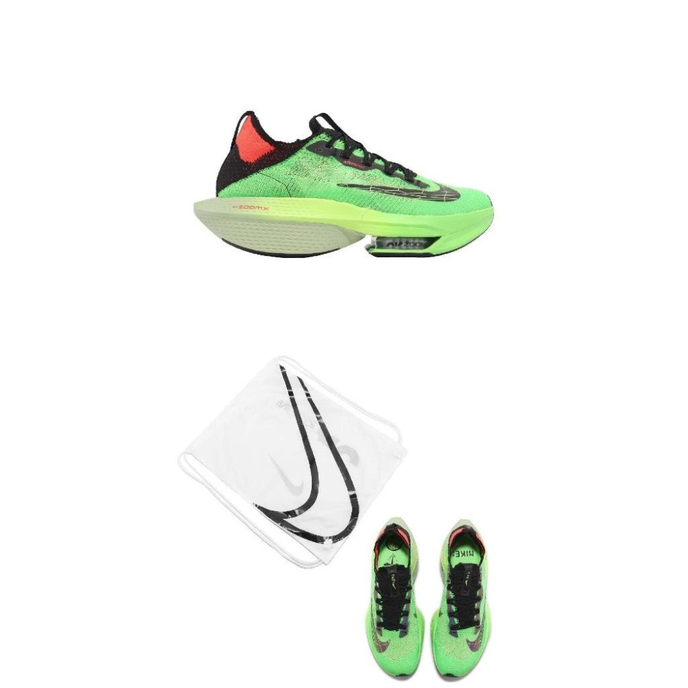 【WS】NIKE AIR ZOOM ALPHAFLY NEXT% 2 男 黑綠 競速 氣墊 跑步鞋 DZ4784-304-細節圖7